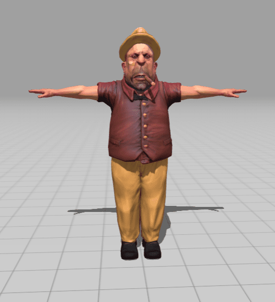 mixamo download rigged model